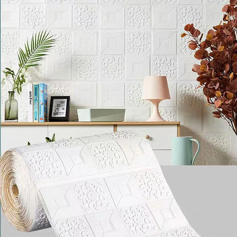 Papel de Parede Tijolos 3D Autoadesivo Mup-0119-OutletMup-B5-70cm X 1m-OutletMup