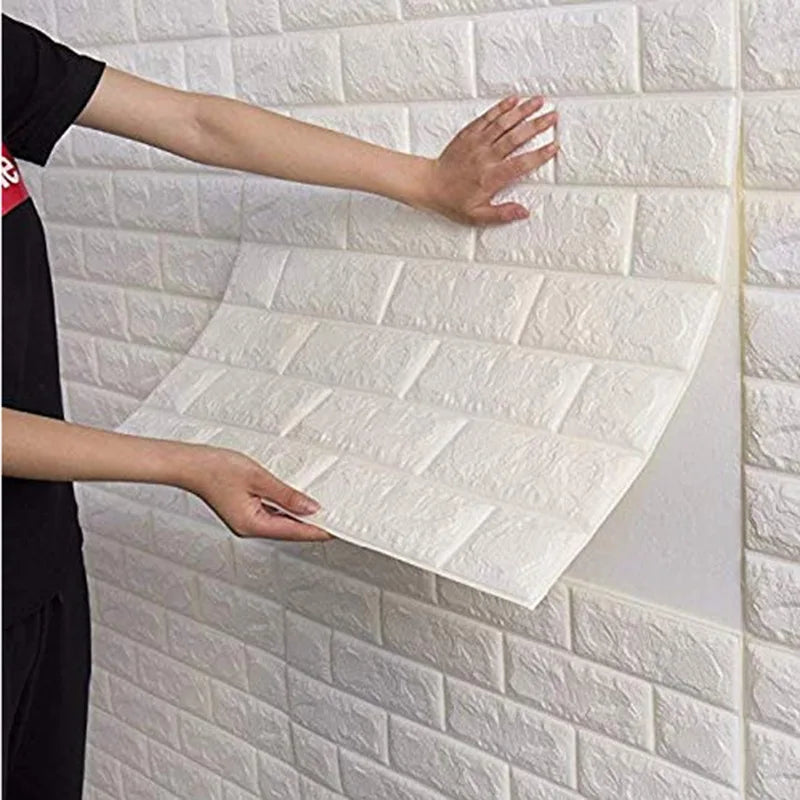 Papel de Parede Tijolos 3D Autoadesivo Mup-0119-OutletMup-OutletMup