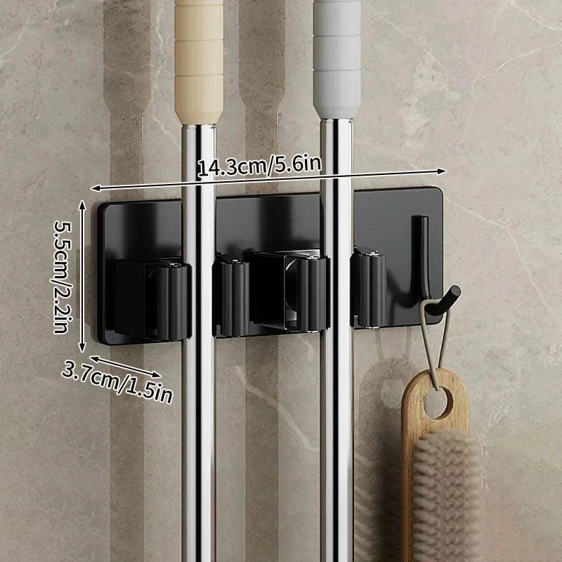 Gancho Multiuso Adesivo para Parede em Aço Inoxidável Mup-0057-OutletMup-Preto-OutletMup