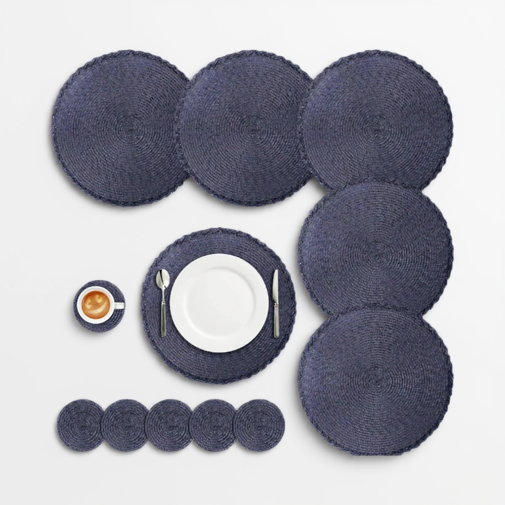 Conjunto Jogo Americano Trançado Mup