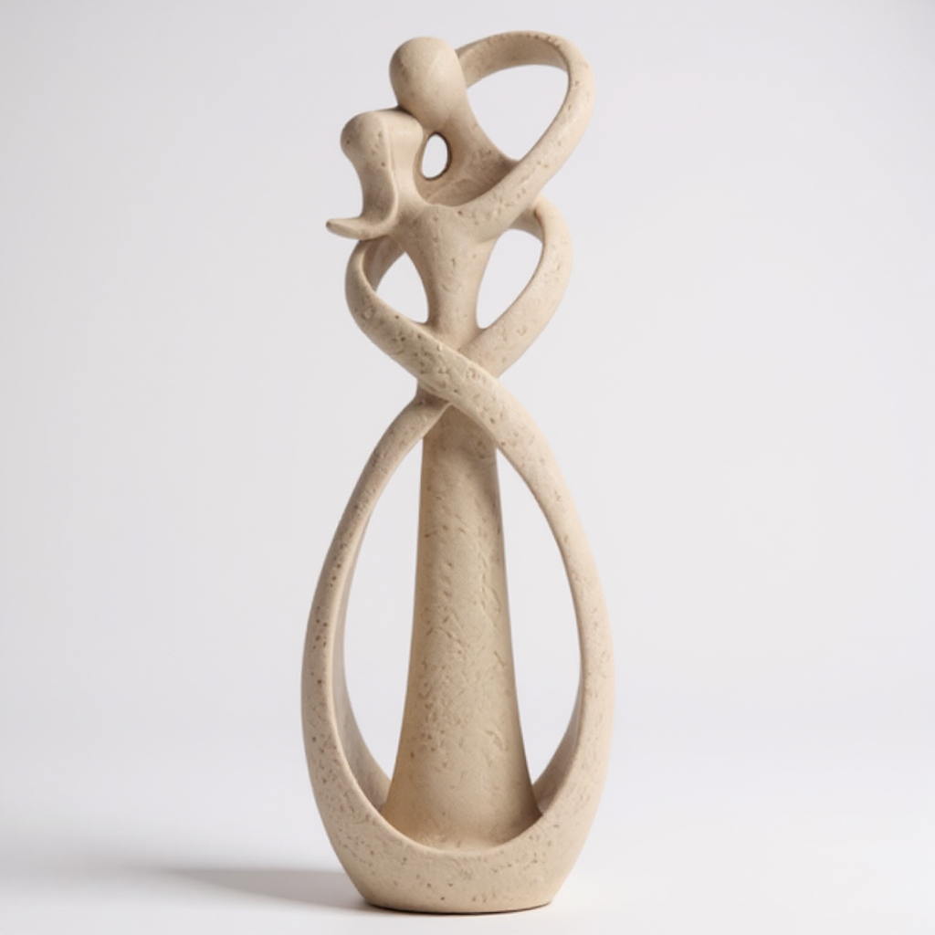Escultura Abstrata Casal