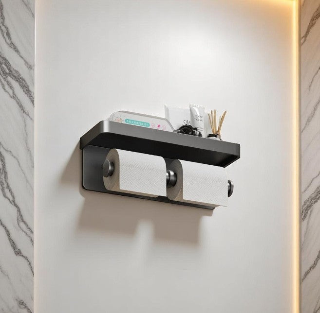 Suporte para Papel Higiênico em Alumínio