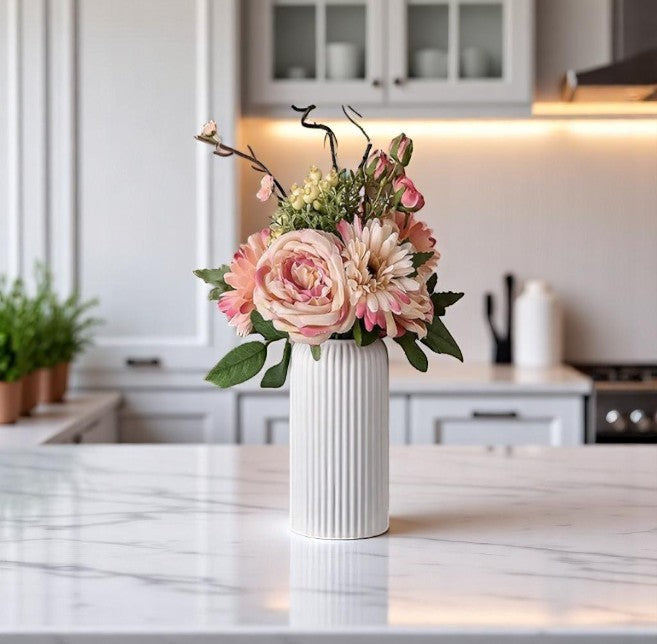 Vaso Decorativo com Acabamento Cerâmico
